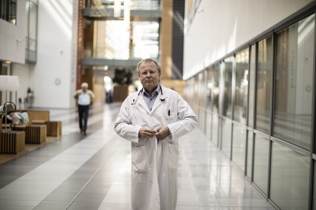 Overlege og professor Torbjørn Omland. Foto.