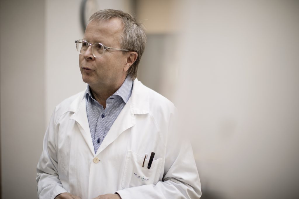 Overlege og professor Torbjørn Omland. Foto.