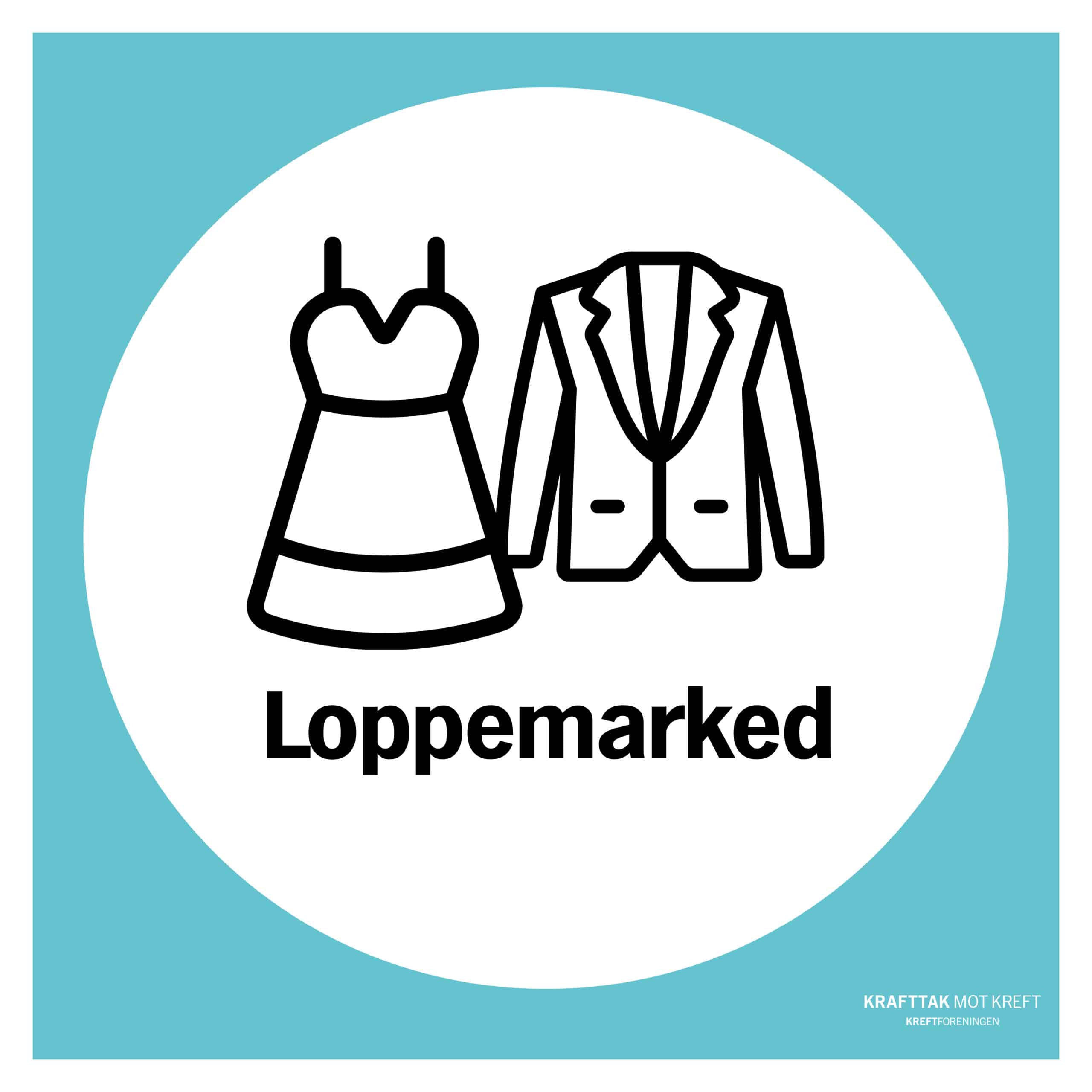 Lag et loppemarked.