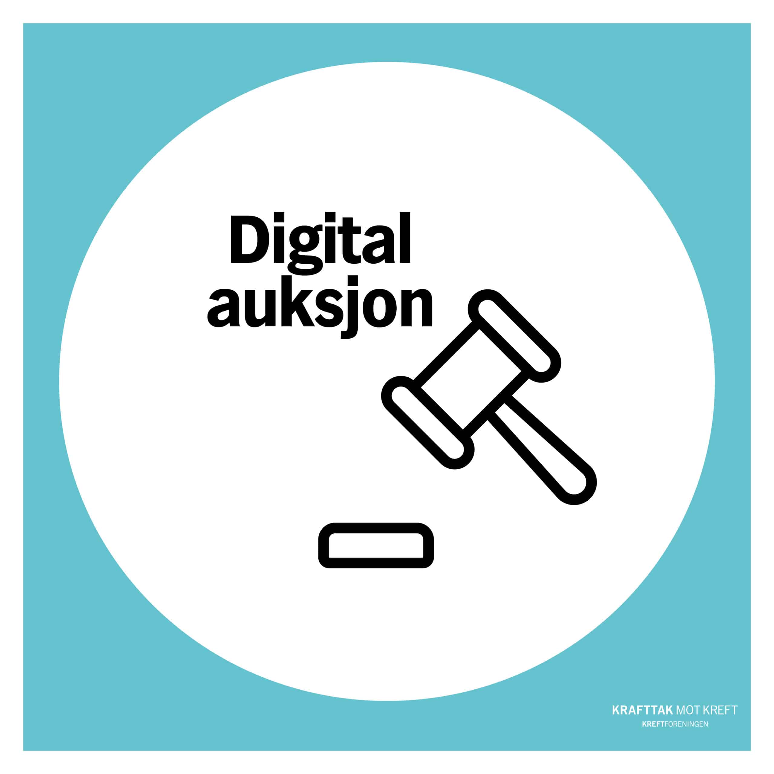 La en digital auksjon.