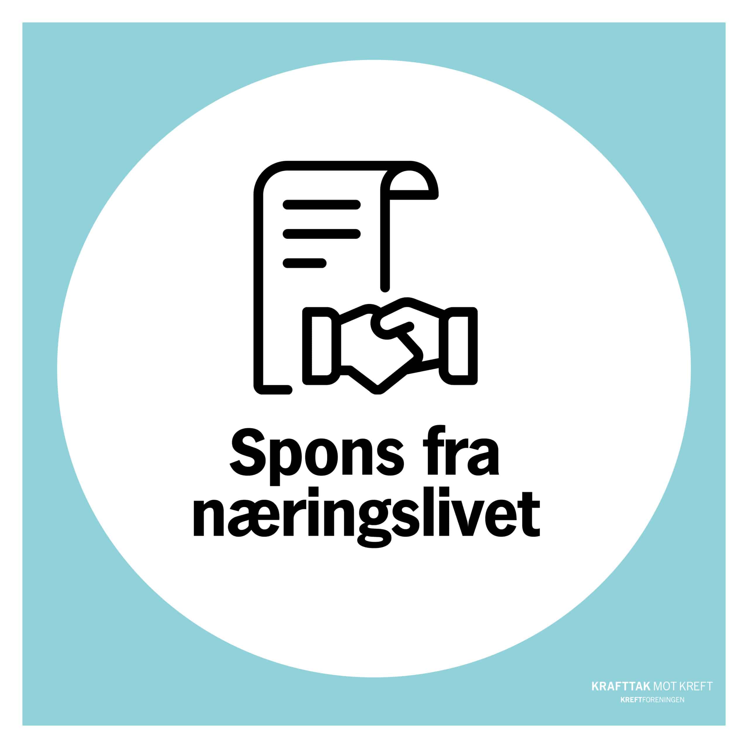 Få spons fra næringslivet.
