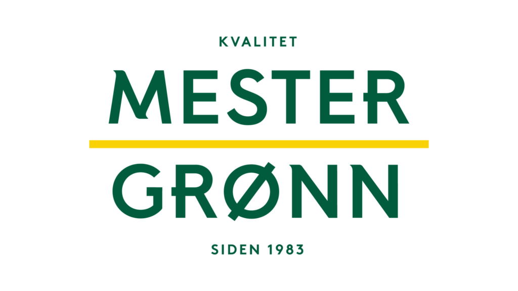 Logoen til mester gron.