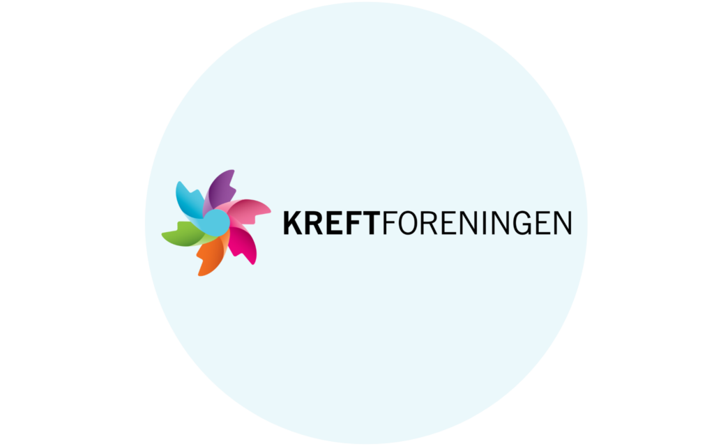 Logoen til kreftforingen.
