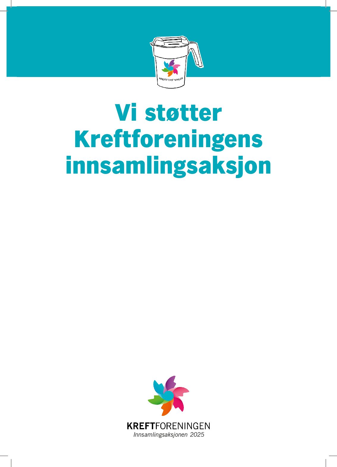 Vi støtter