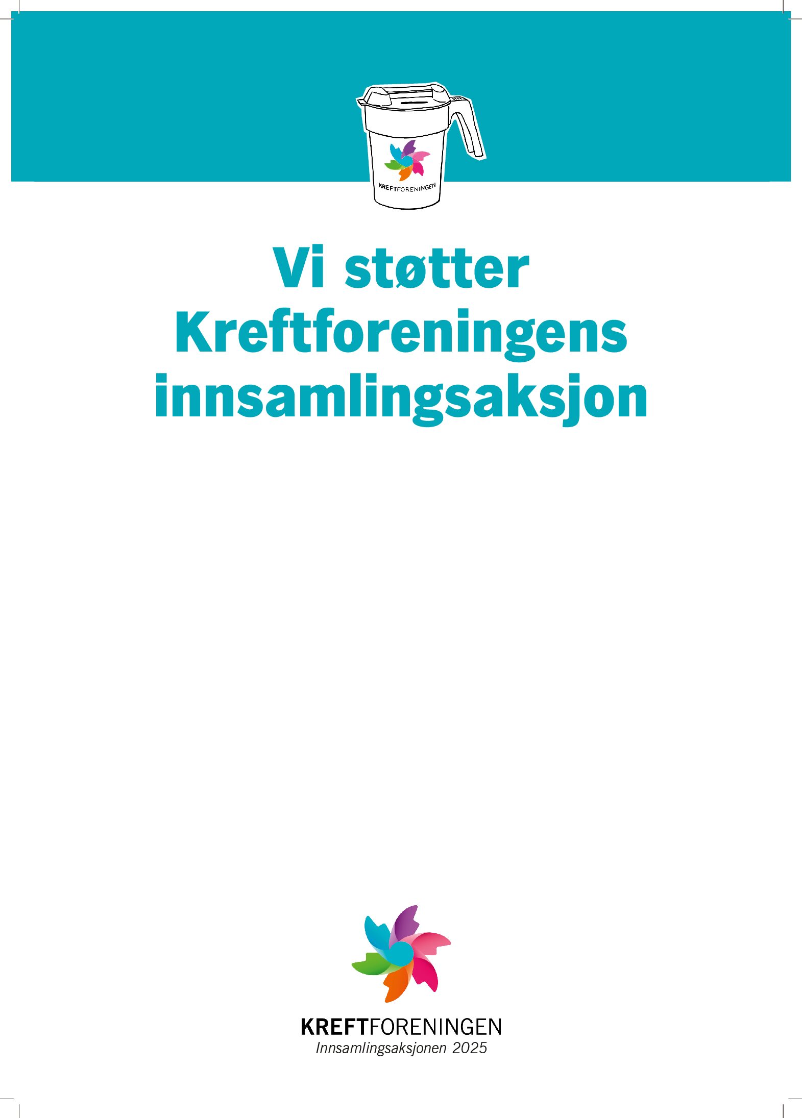 Vi støtter