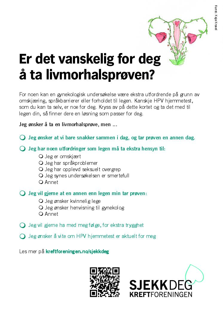 Samtalekort - #sjekkdeg