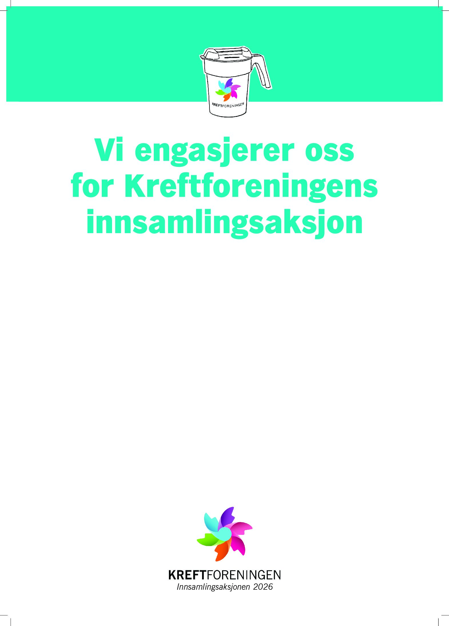 Vi engasjerer - A3 plakat