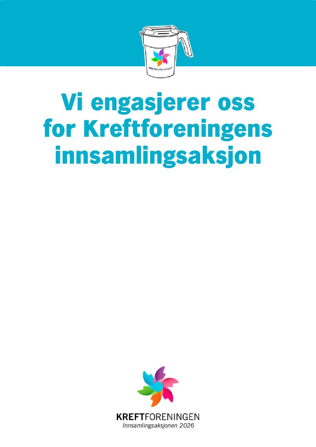 Vi engasjerer - A4 plakat