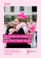 Jeg samler inn penger til årets Rosa sløyfe-aksjon