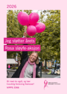 Jeg støtter årets Rosa sløyfe-aksjon